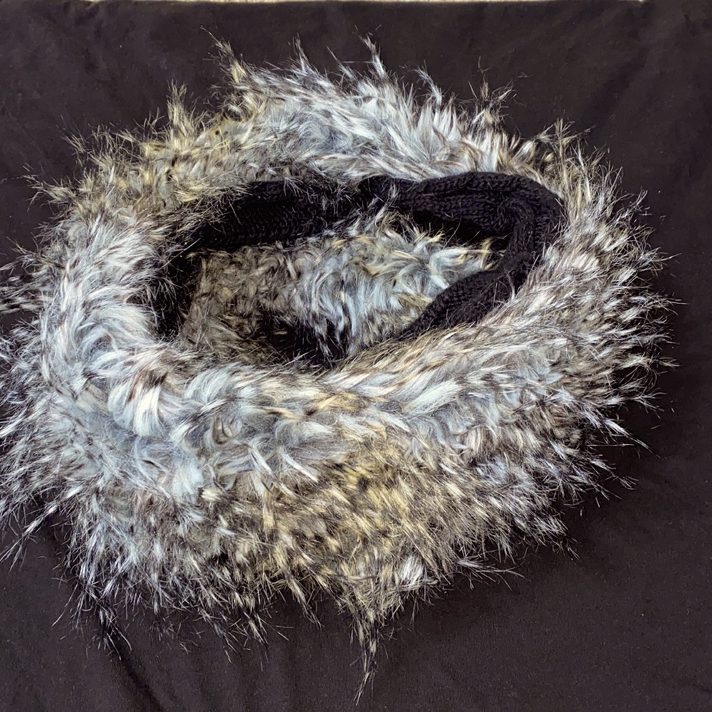Soft fluffy Infinity Scarf